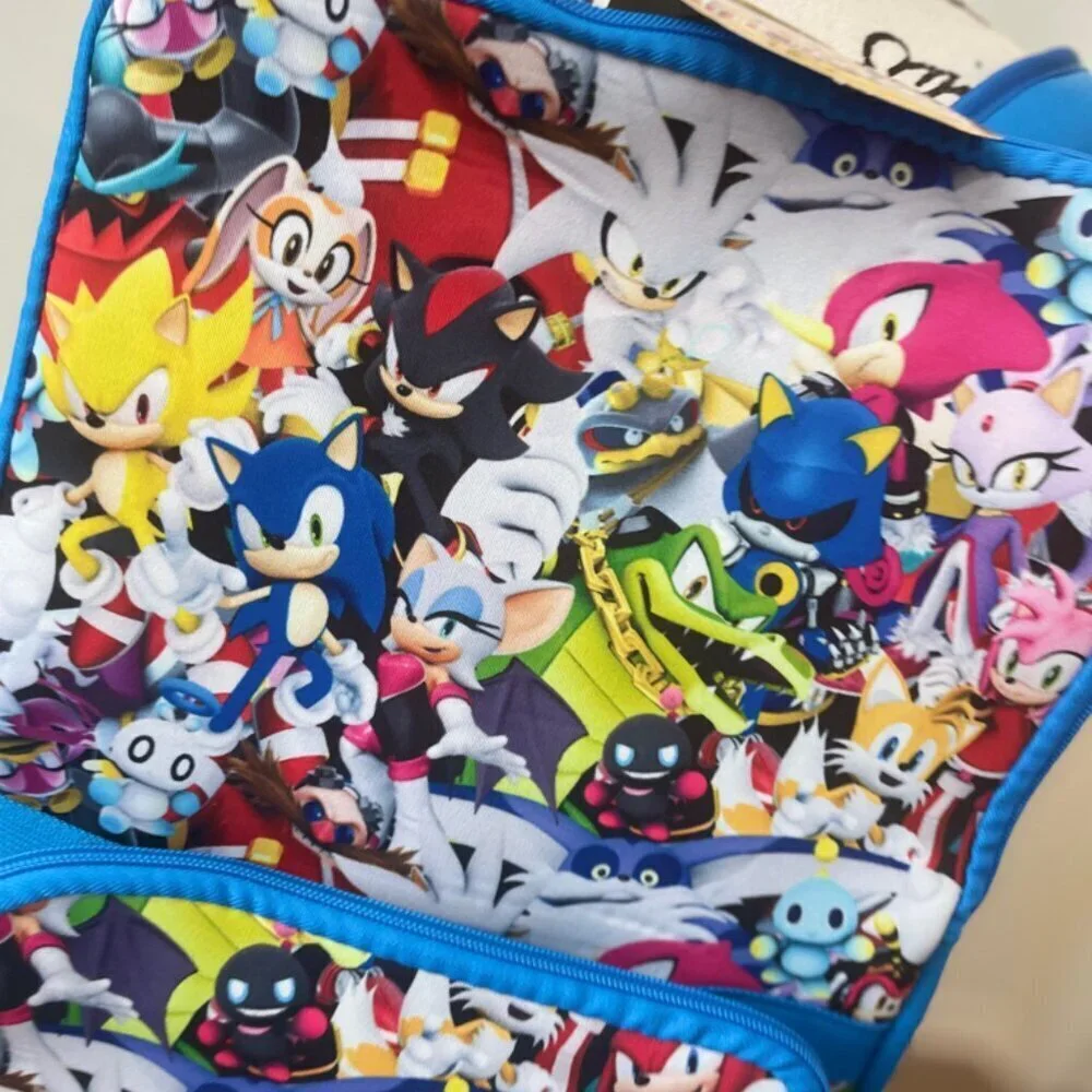 SONIC THE HEDGEHOG LAPTOP BACKPACK‎ AND GAME CASE GAMER GAMING VERSATILE ICONIC